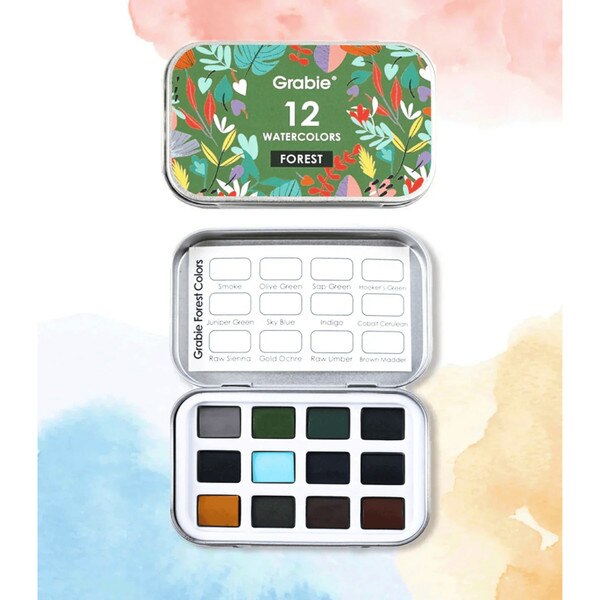 Watercolor Pocket Set Forest Colors